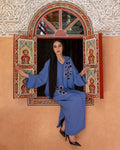DJELLABA BLEU