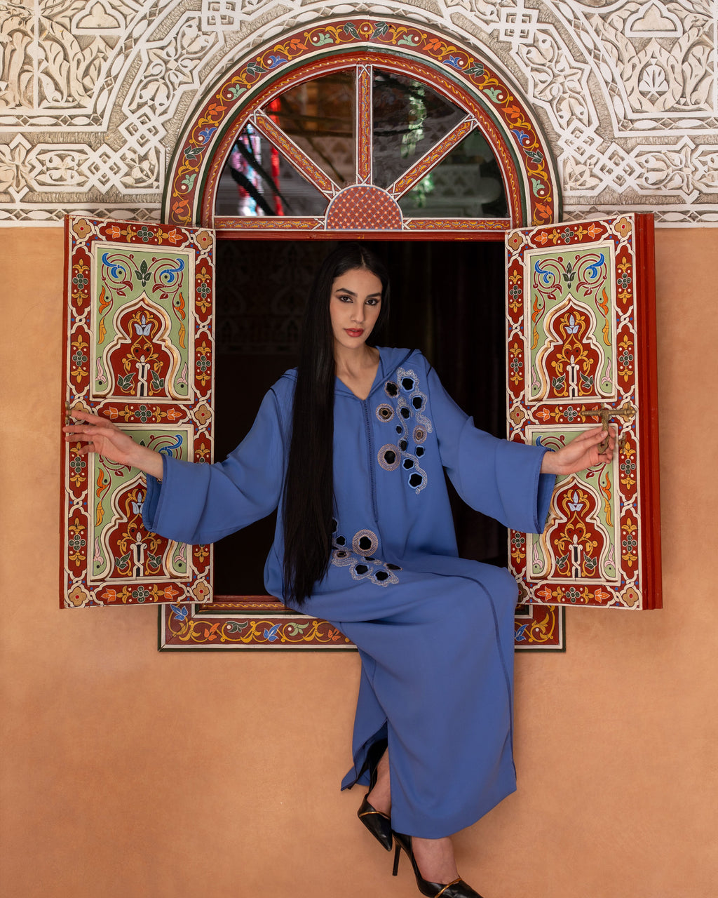 DJELLABA BLEU