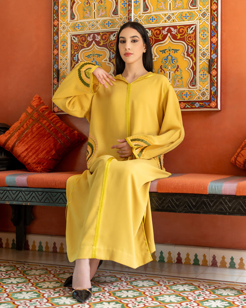DJELLABA JAUNE