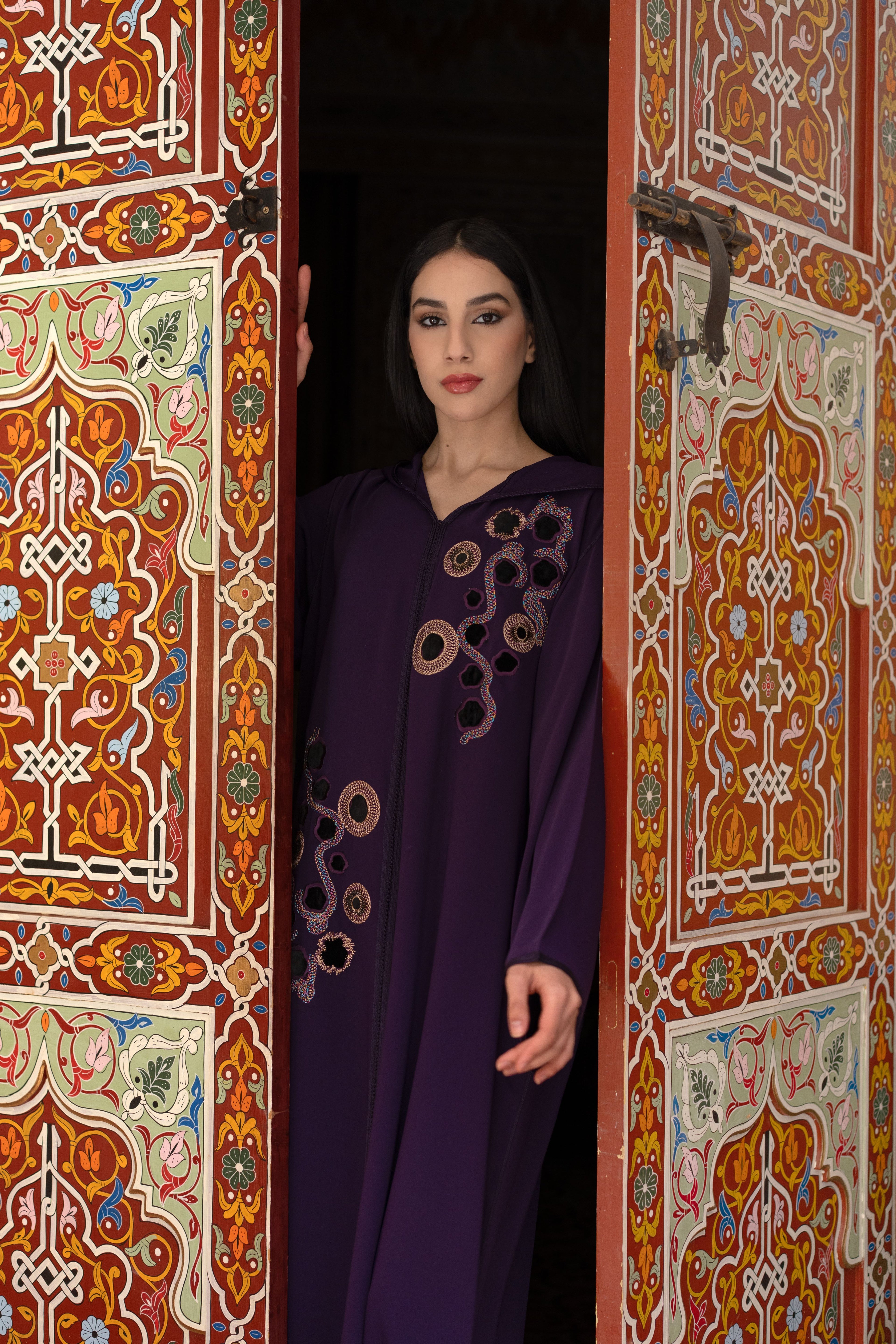 DJELLABA MAUVE