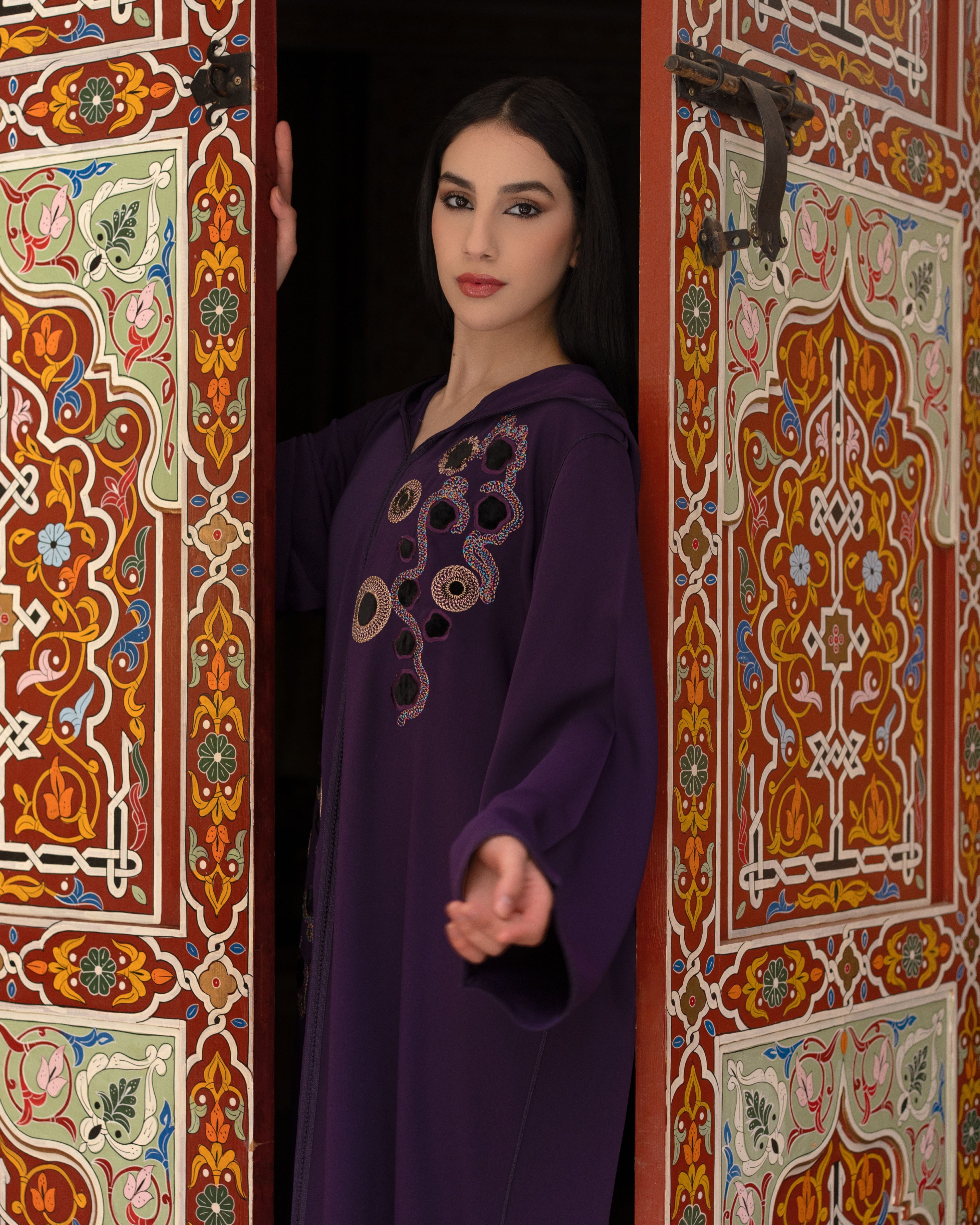DJELLABA MAUVE