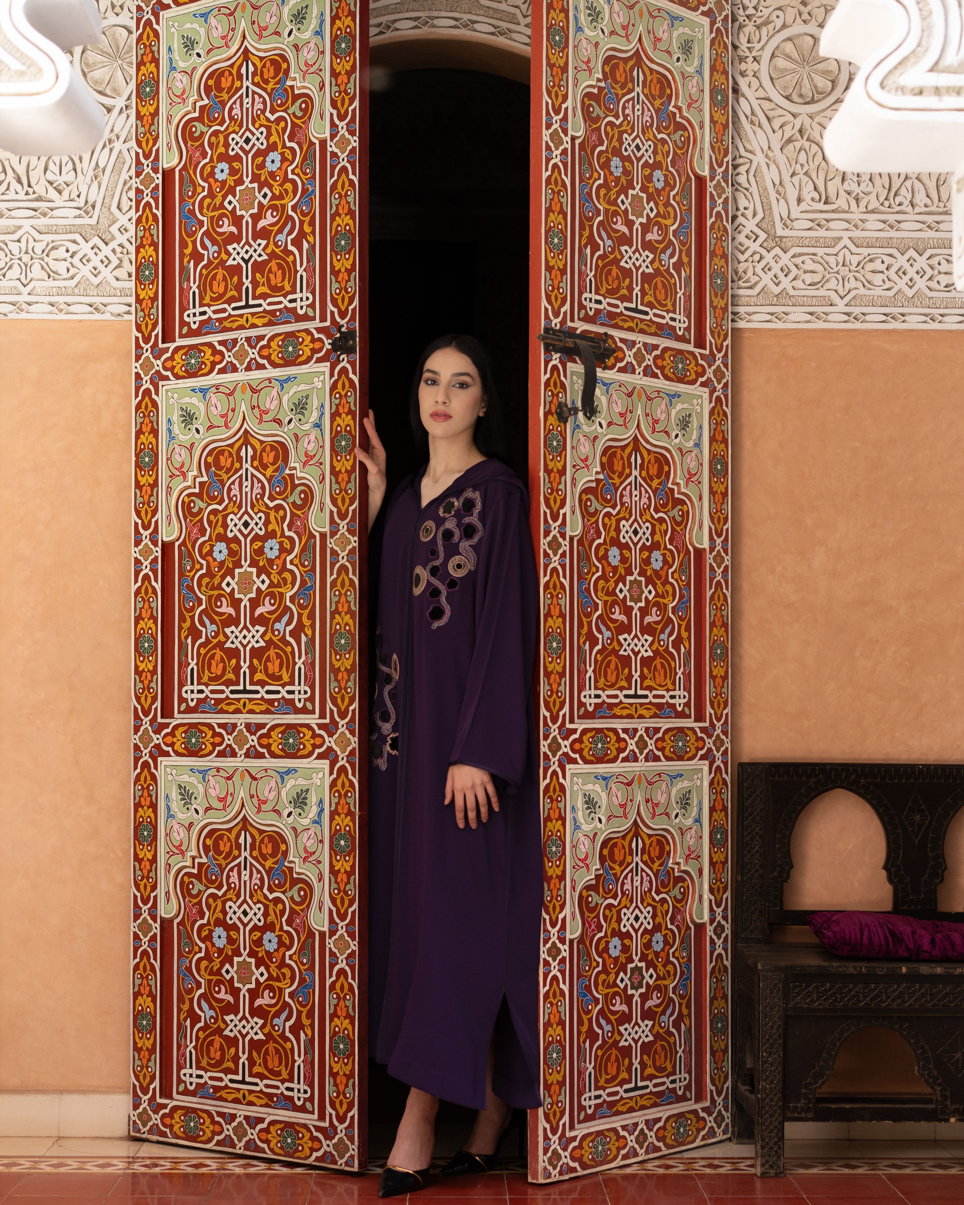 DJELLABA MAUVE