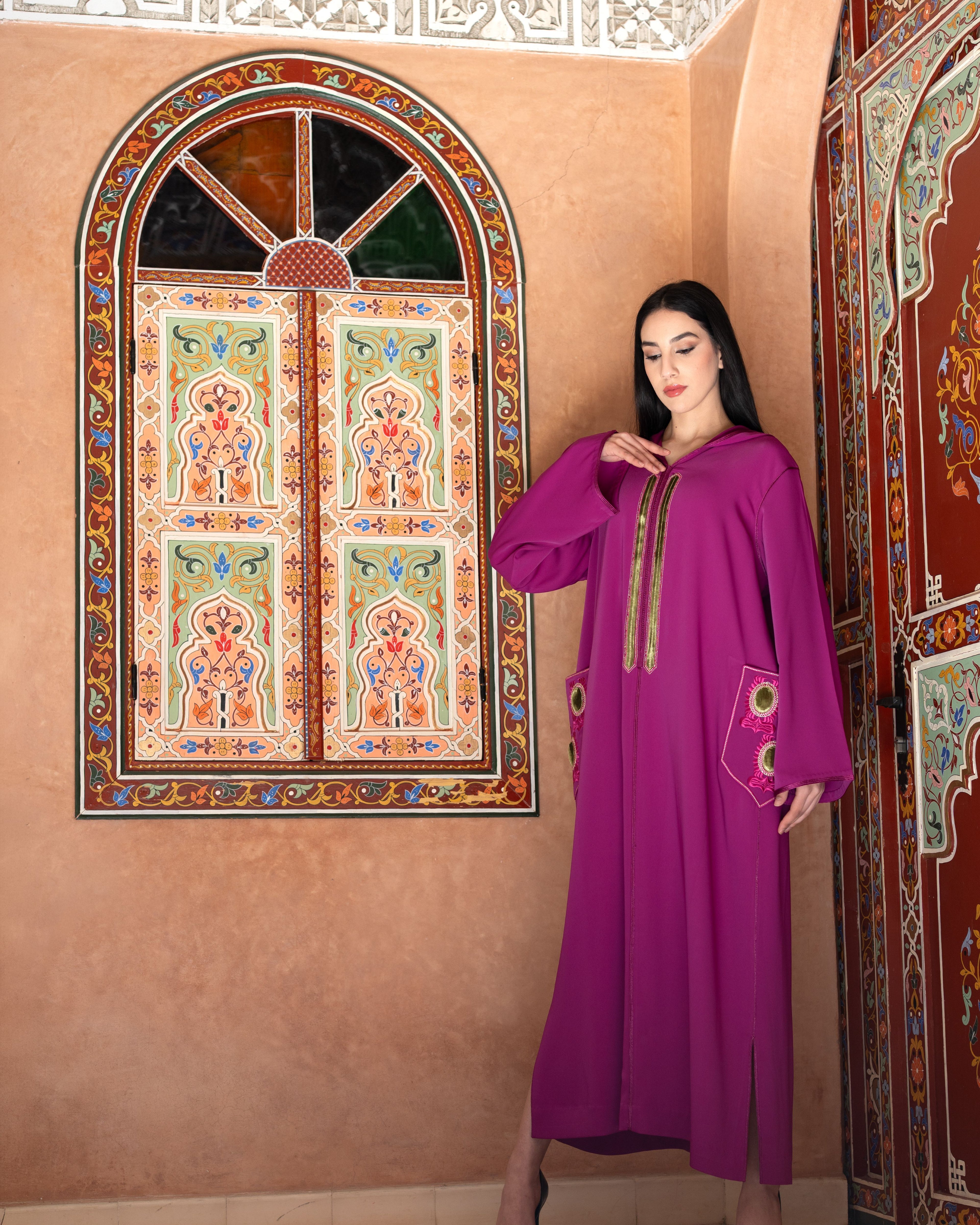 DJELLABA ROSE