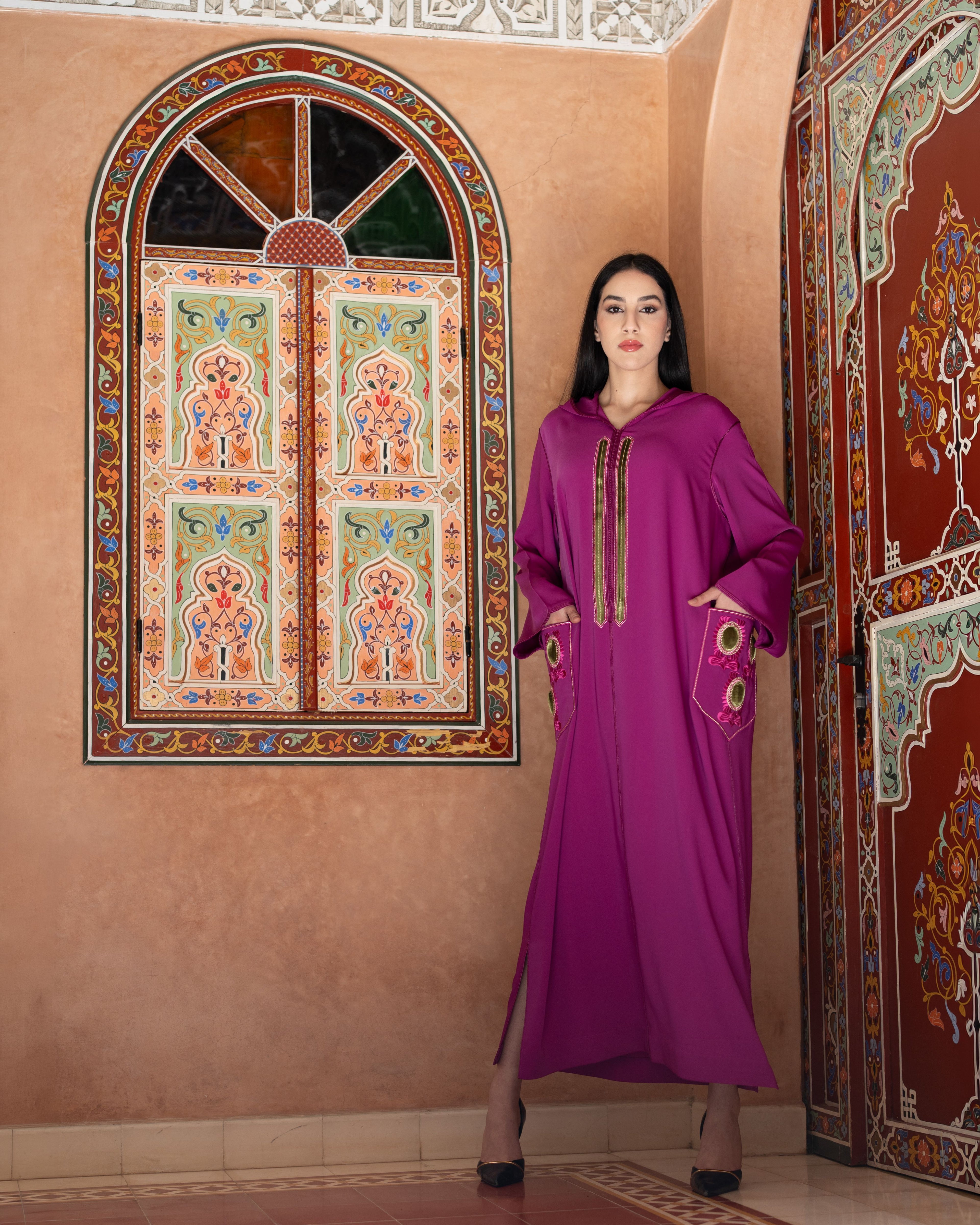 DJELLABA ROSE