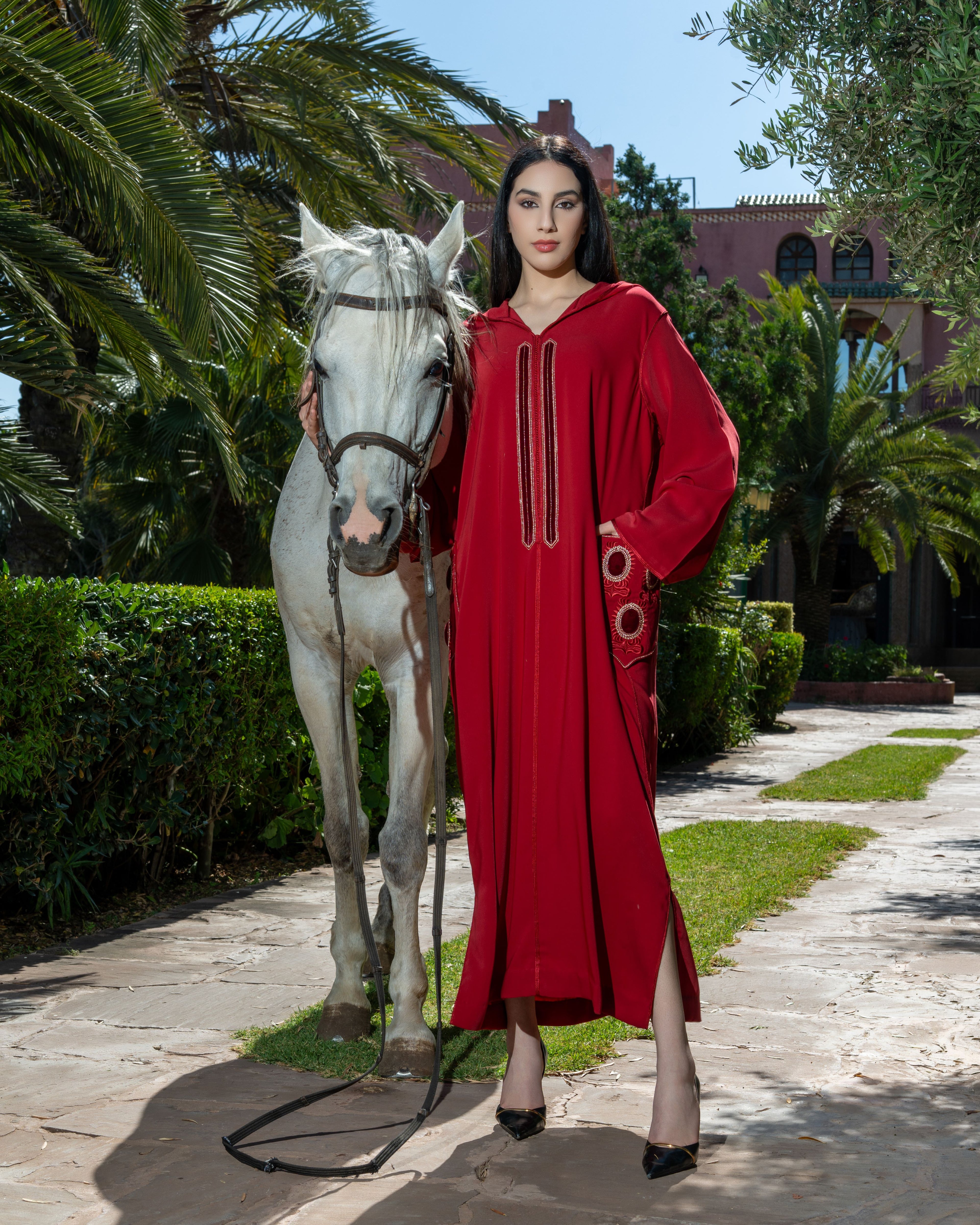 DJELLABA ROUGE